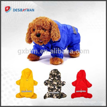 Hot Raincoat Puppy Jacket Rainwear Hooded Cat/Waterproof Jacket Rainwear Hood Reflective Clothes Outdoor